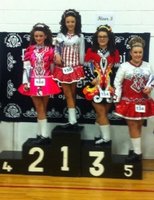 Katie's (right) first feis