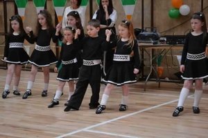 Sé at his first class feis