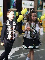 Sé and Alex at the DanceAthon